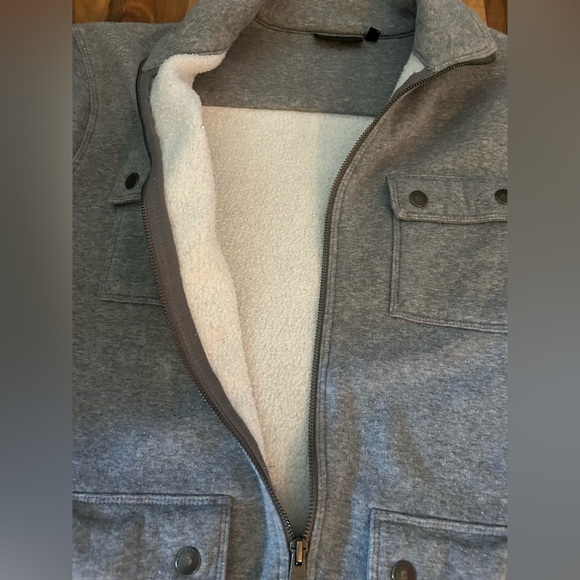 Marc Anthony Light Gray Shirt Jacket - Picture 5 of 7